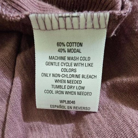 Style & Co. Lavender Buttoned Shirt - Picture 4 of 7